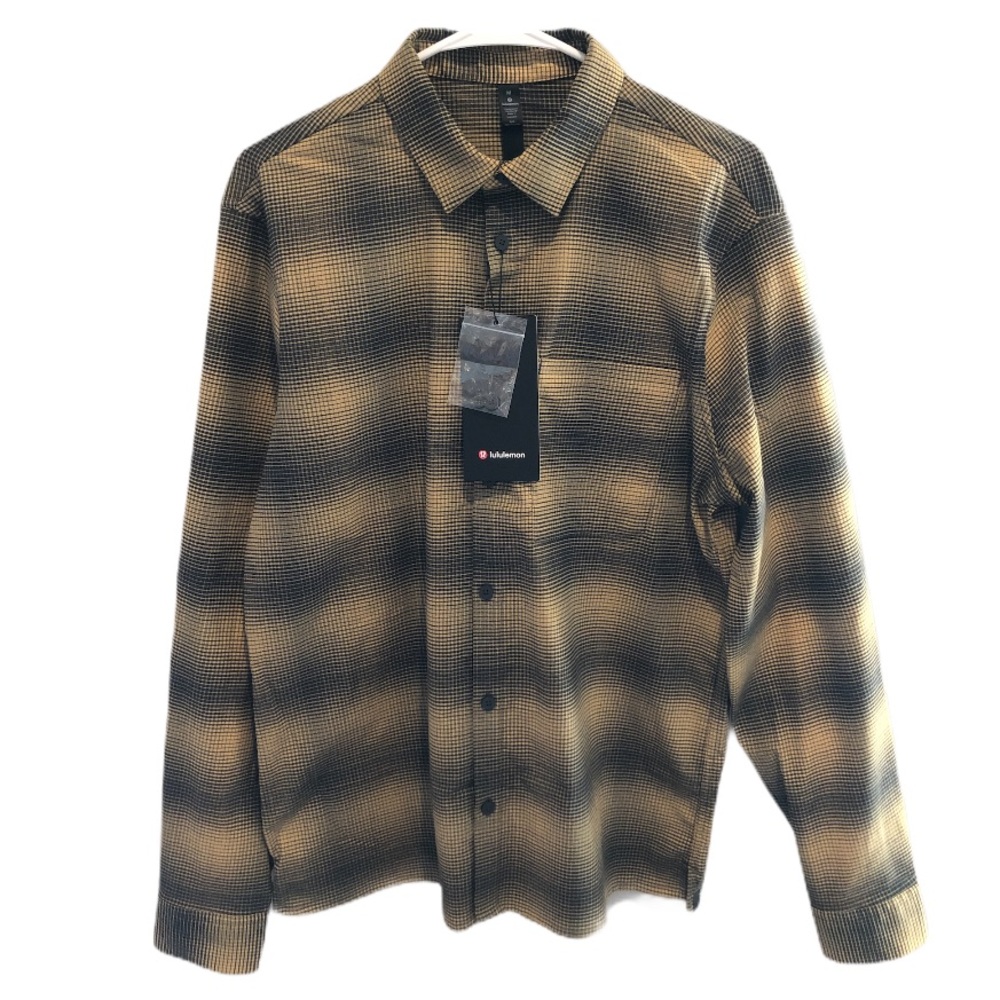 Lululemon Men’s Flannel Button-up Shirt - Med. NWT